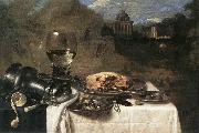 HEDA, Willem Claesz. Still-Life with Olives sg USA oil painting reproduction
